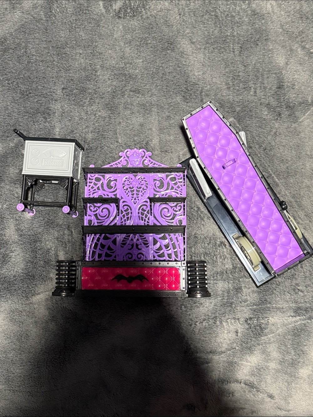 monster high CAM color me creepy playset (create a monster)